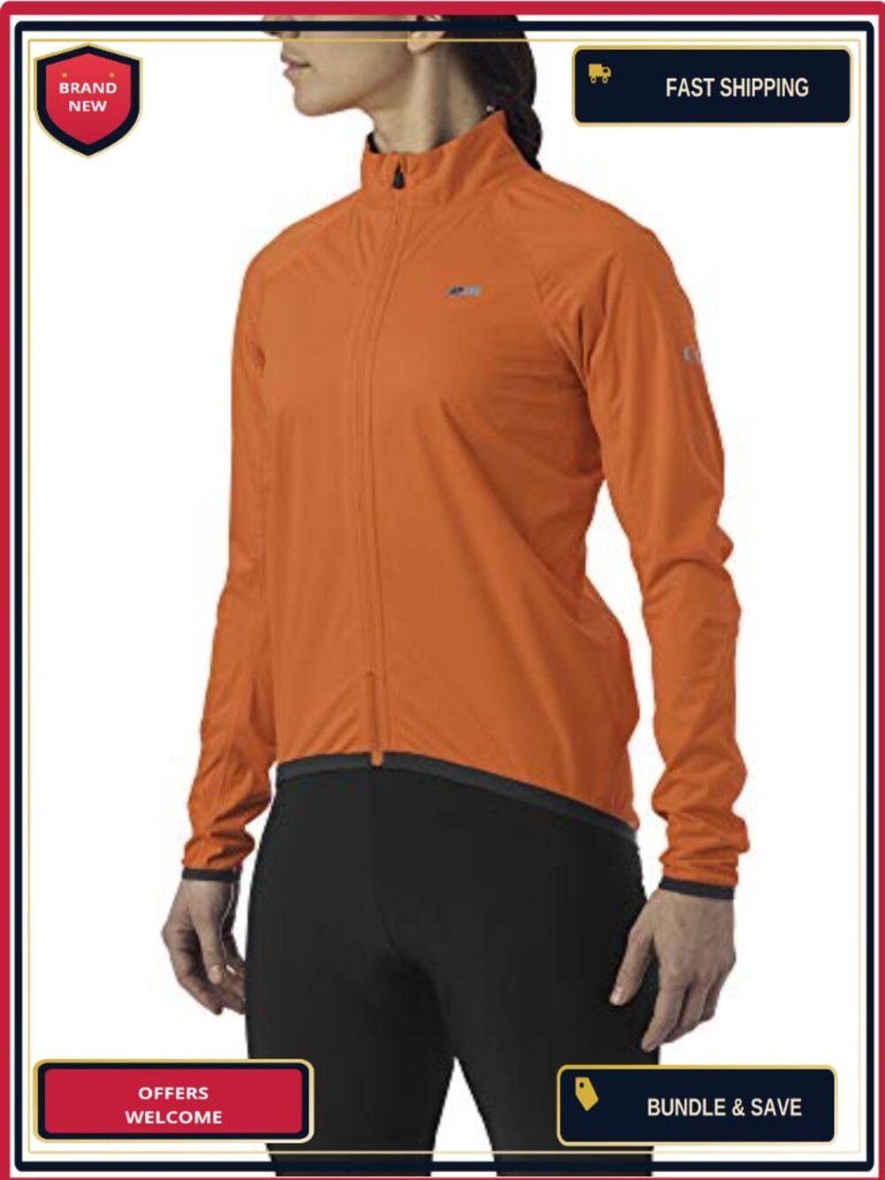 Cycling Jacket Waterproof Breathable Lightweight Windbreaker